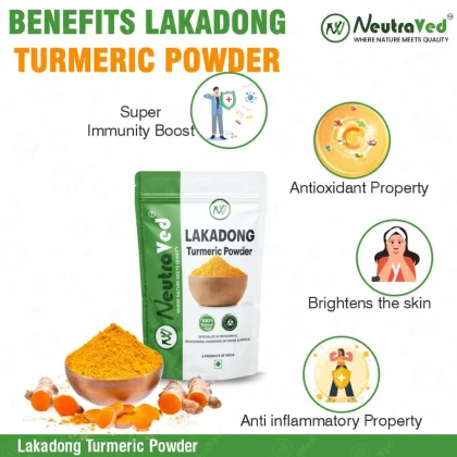 Lakadong Turmeric Powder image 3